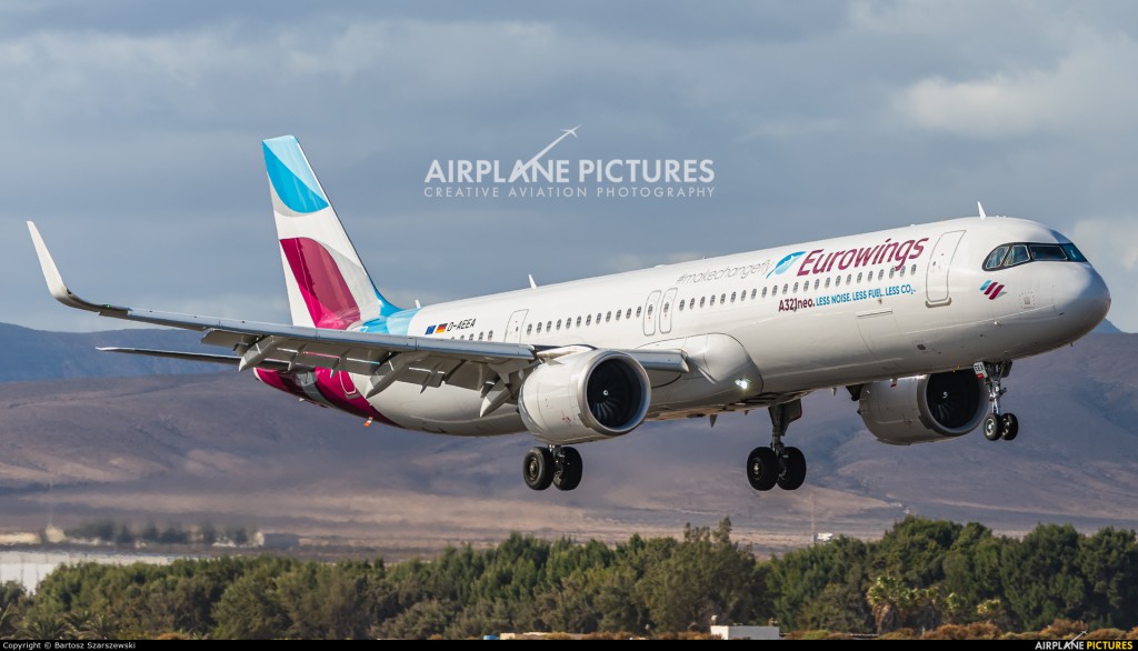 eurowings gaat vaker vliegen naar fuerteventura